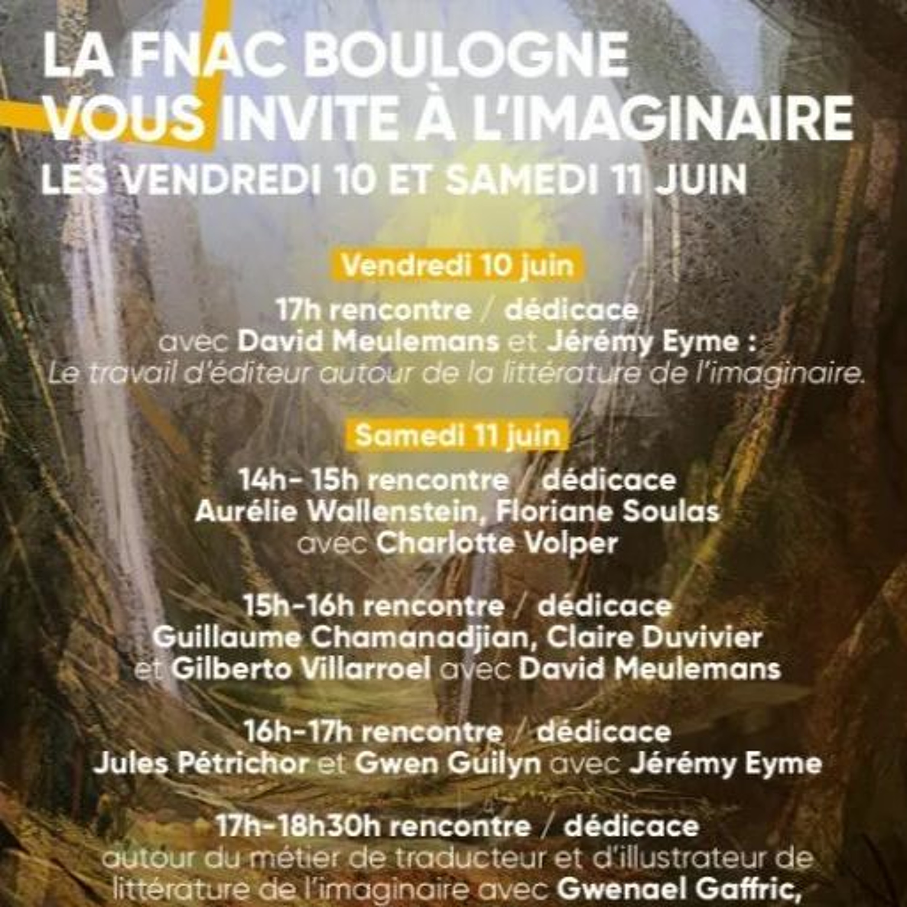 S02EP26 - Festival de l'imaginaire FNAC BOULOGNE 2/2