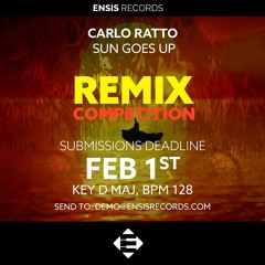 Carlo Ratto - Sun Goes Up (REMIX CONTEST)[CLOSED]