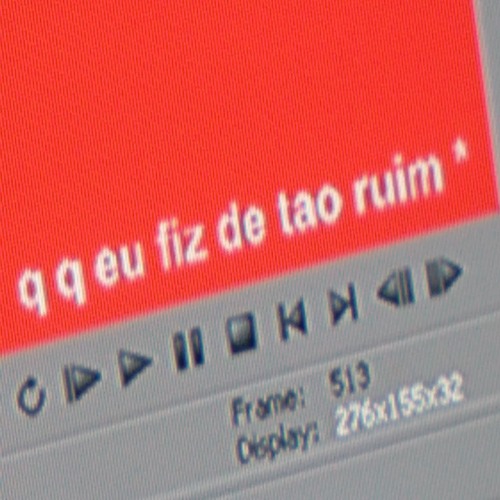 q q eu fiz de tão ruim ! </3 * p. robocop