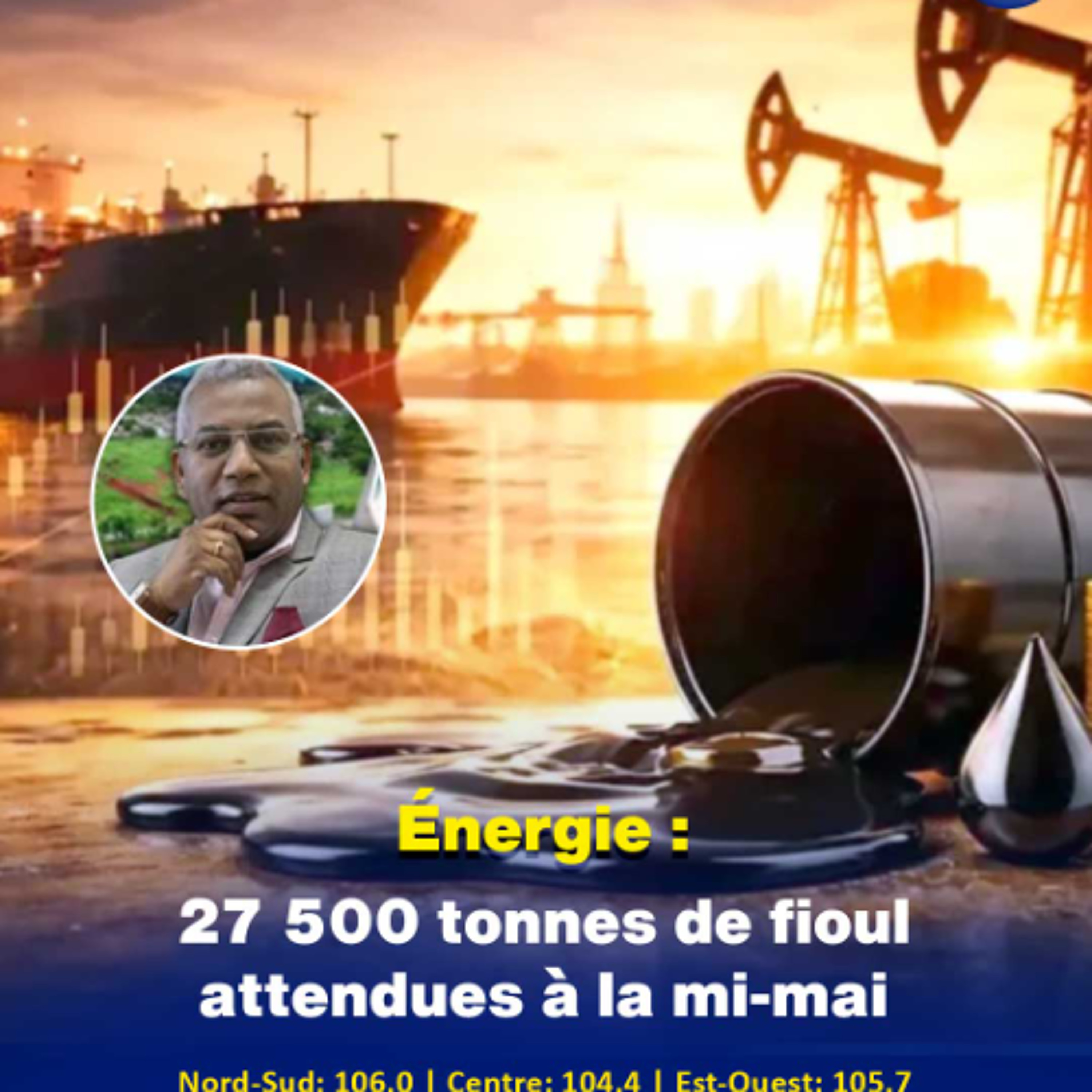 Énergie : 27 500 tonnes de fioul attendues à la mi-mai