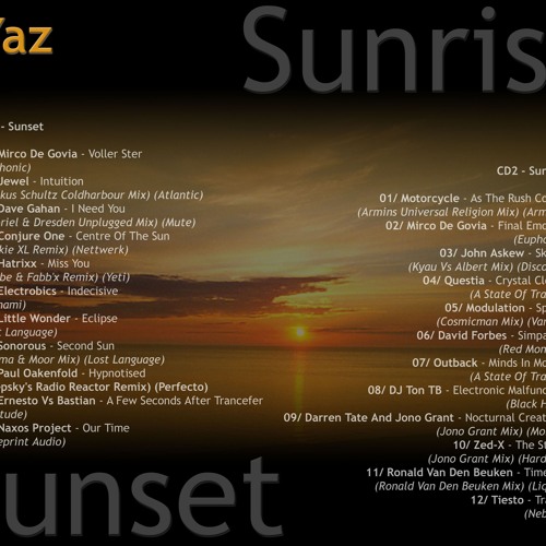 Yaz - Sunrise Promo mix Sep 2003