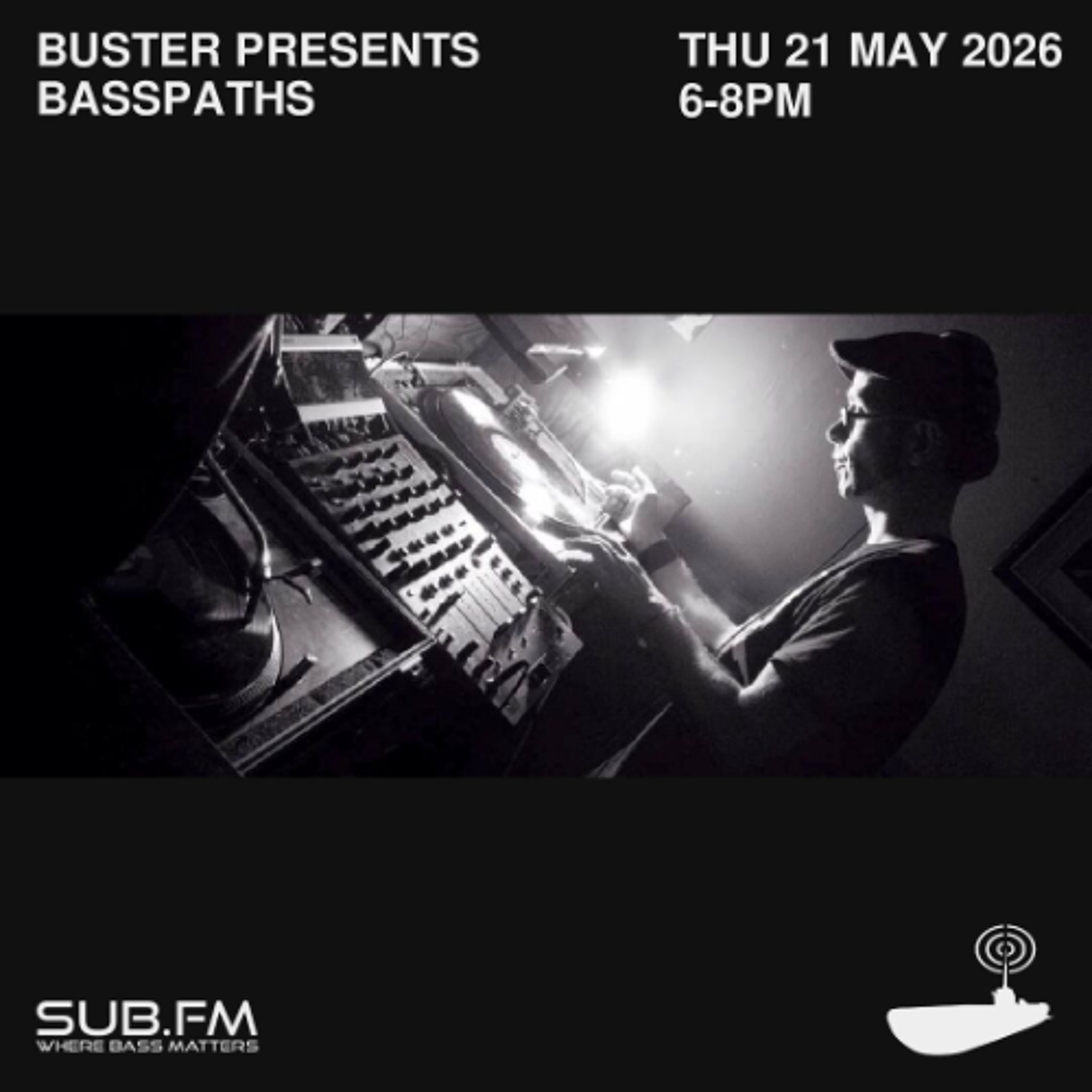 Buster presents Basspaths - 21 May 2026 episode artwork