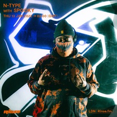 N-Type w/ Spooky - Rinse Fm - 13 Jan 22 **INC TRACKLIST**