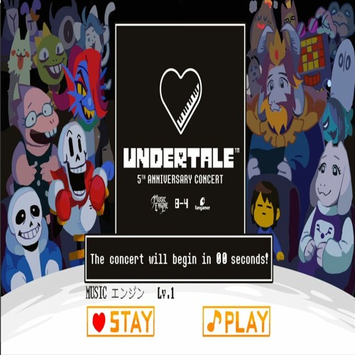 Undertale 5th Anniversary Concert Don T Give Up By Connor Undertale 5th Anniversary Concert Don T Give Up By Connor