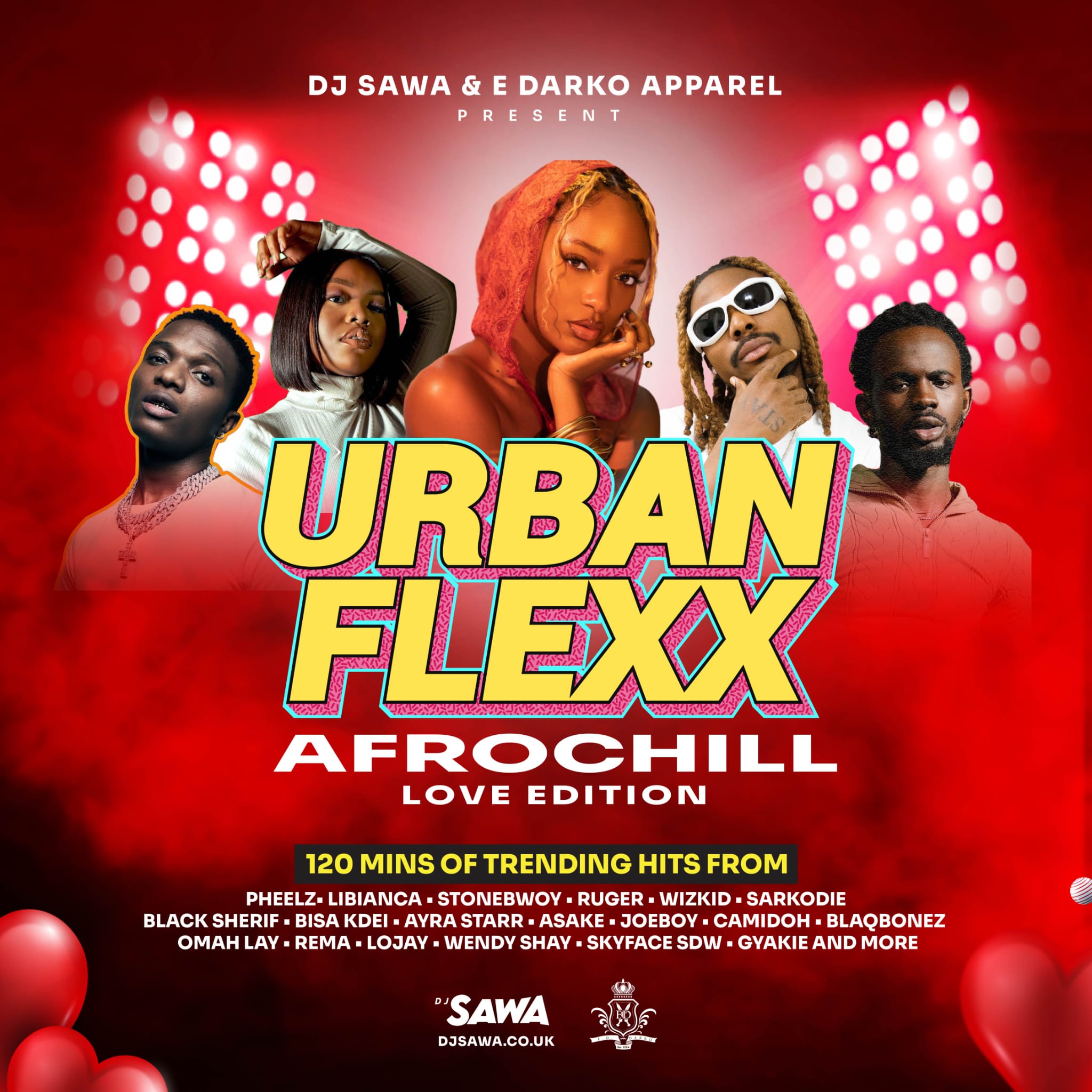 UBFX AFROCHILL LOVE EDITION BY @DJSAWAUK