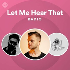 Let Me Hear That Radio
