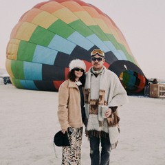 Diplo x Carlita b2b Looners Camp Hot Air Balloon Sunrise Burning Man 2023