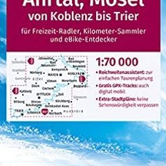 KOMPASS Fahrradkarte Hohe Eifel. Ahrtal. Mosel. von Koblenz bis Trier 1:70.000. FK 3338: reiß- und