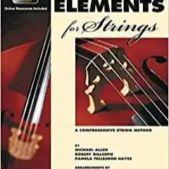 !^DOWNLOAD PDF$ Essential Elements for Strings with EEi - Book 1 - Double Bass ^DOWNLOAD E.B.O.O.K.#