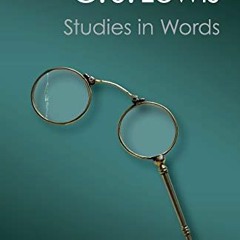 Read pdf Studies in Words (Canto Classics) by  C. S. Lewis