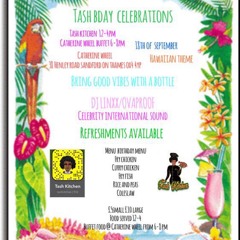 Tash's Birthday Party Live 2021 Reggae, Dancehall, RnB, HipHop, Slow Jamz Mix