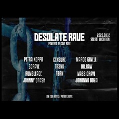 CENSURE @ Desolate Rave - Budapest (H) 12.08.2023 Live Recorded Set