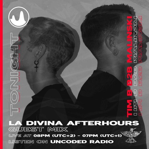 Tim B b2b Malinski - Uncoded Radio,  La Divina Afterhours London 21.09.2023