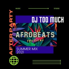 Afro Beats After Party - DJ Too Much - Summer Mix 2021