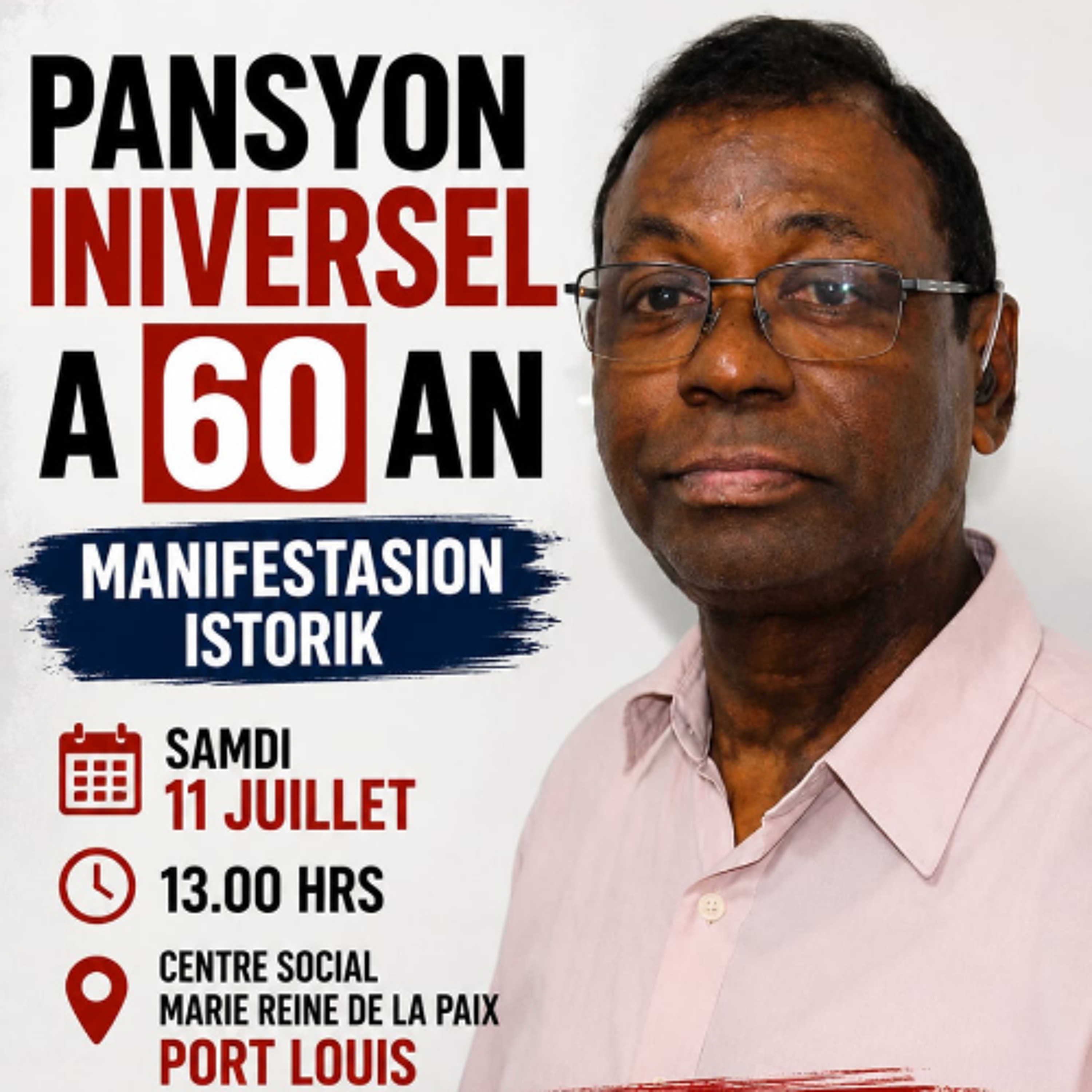 Pension à 60 ans : la GWF maintient la pression… « Rien n’est sur papier. Il faut un vrai débat, pas des promesses », lance Clency Bibi