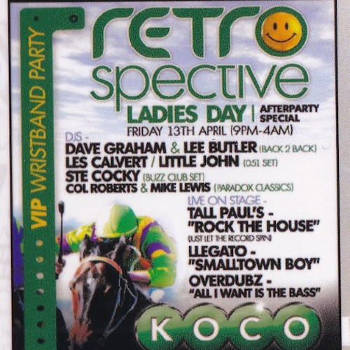 Les Calvert - Retro Spective (Ladies Day Aintree After Party) Koco, Liverpool - 13-04-12