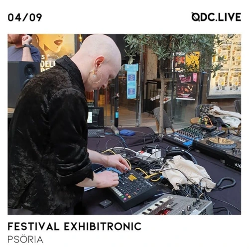 Exhibitronic w/ Psöria Soundcloud podcast image for