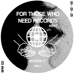 Bali - 'REVERSE IT' EDIT