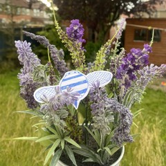 Purple Flowers and Bumble Bees