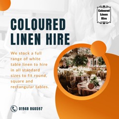 Table Linen Hire For Events & Parties