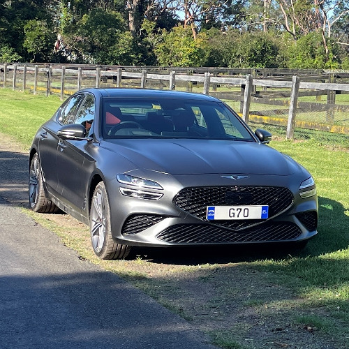 Overdrive: Superbowl 2025 car ads; Genesis G70; Insuring EVs; Cars that don’t meet new design rules