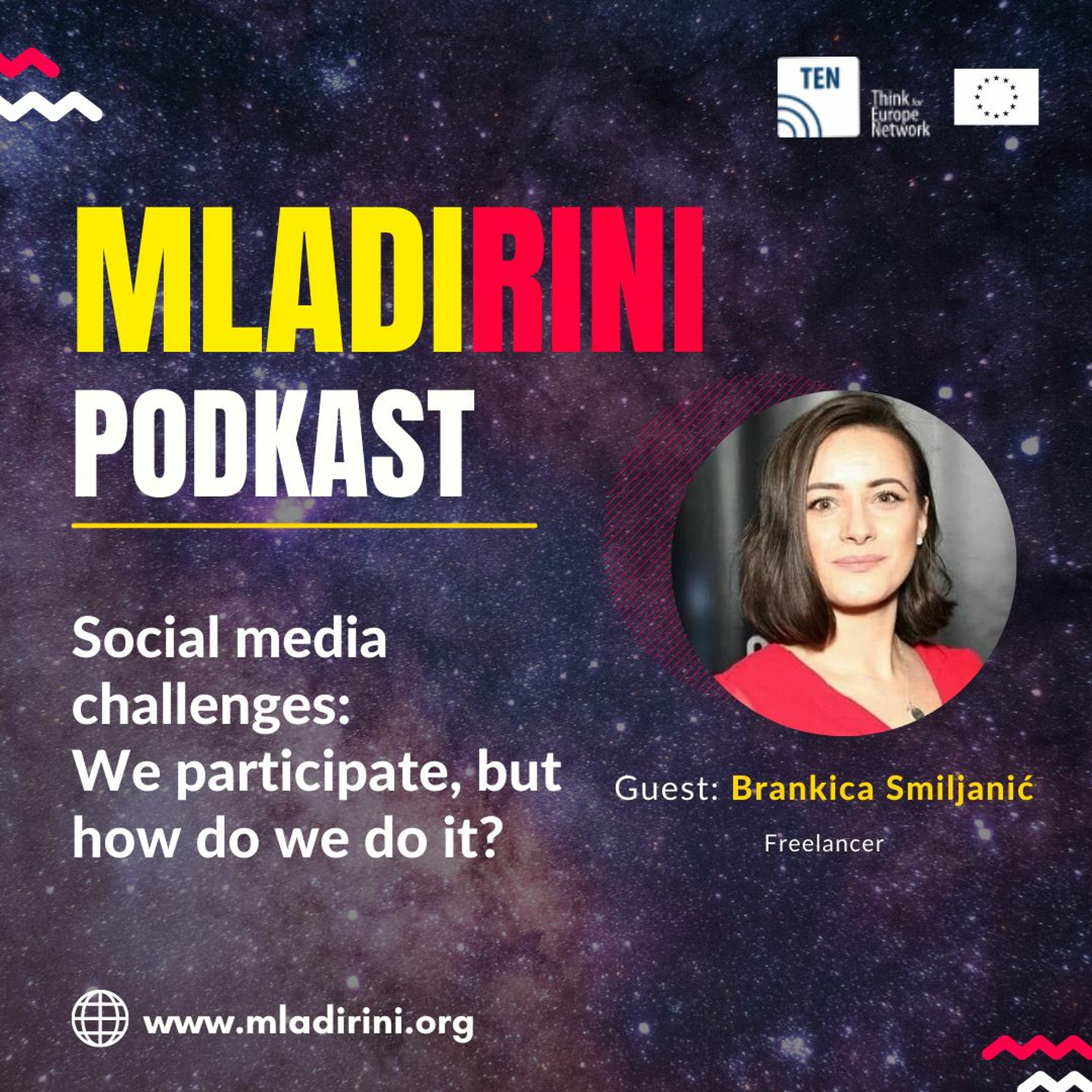 E6_Brankica Smiljanić: "Izazovi društvenih mreža: Učestvujemo, ali kako?" episode artwork