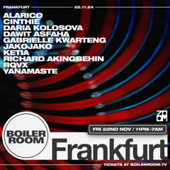 Alarico | Boiler Room: Frankfurt