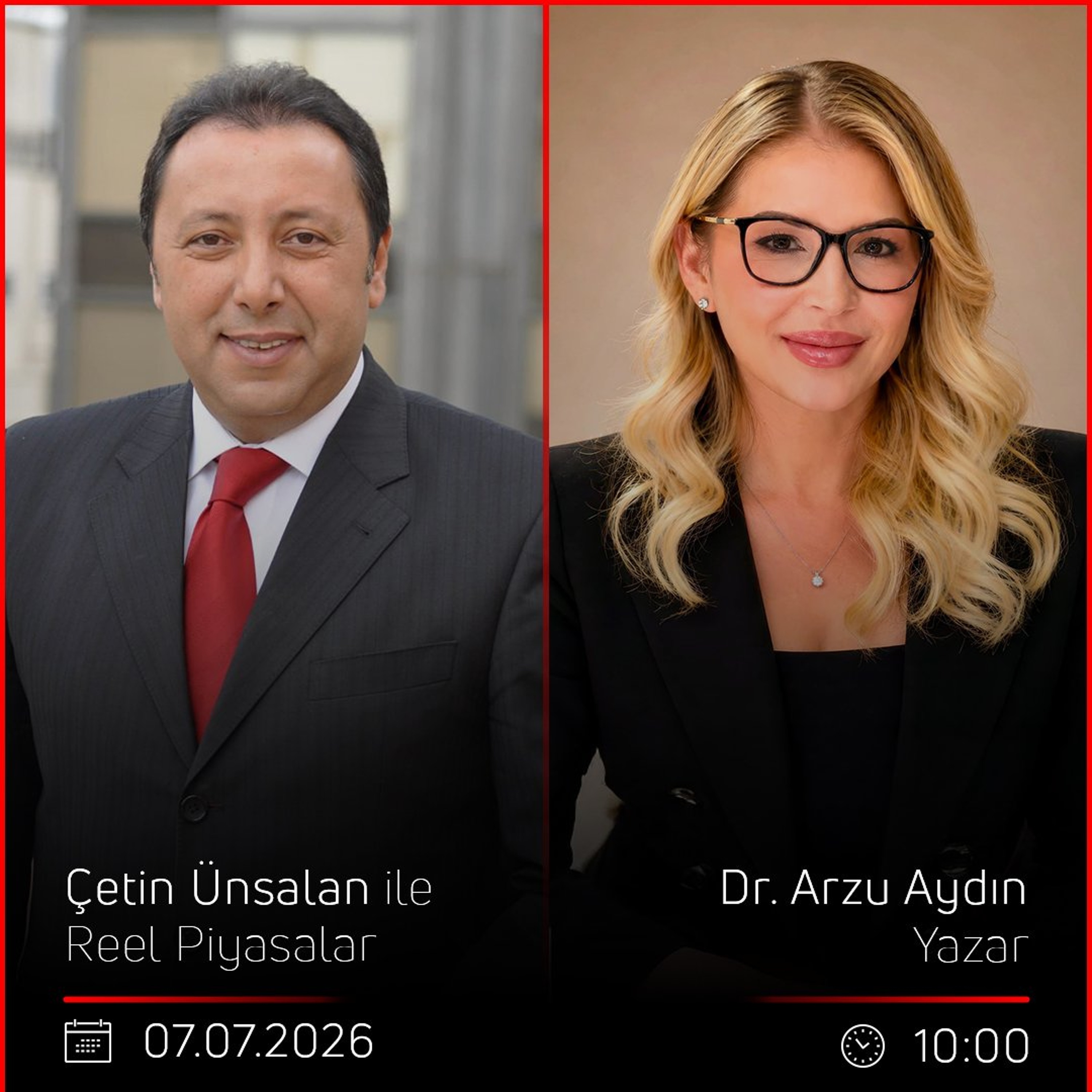 Dr. Arzu Aydın - Çetin Ünsalan ile Reel Piyasalar episode artwork