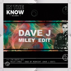 daveJ - Miley Edit < ITK Edits 023 >