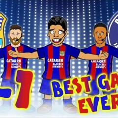FCB 6-1 PSG THE BEST BARCA COMEBACK EVER  complete the best comeback in the Champions League 442oos