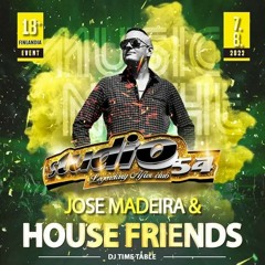 Jose Madeira Live @ House Friends, Studio 54 Prague 07-08-2022