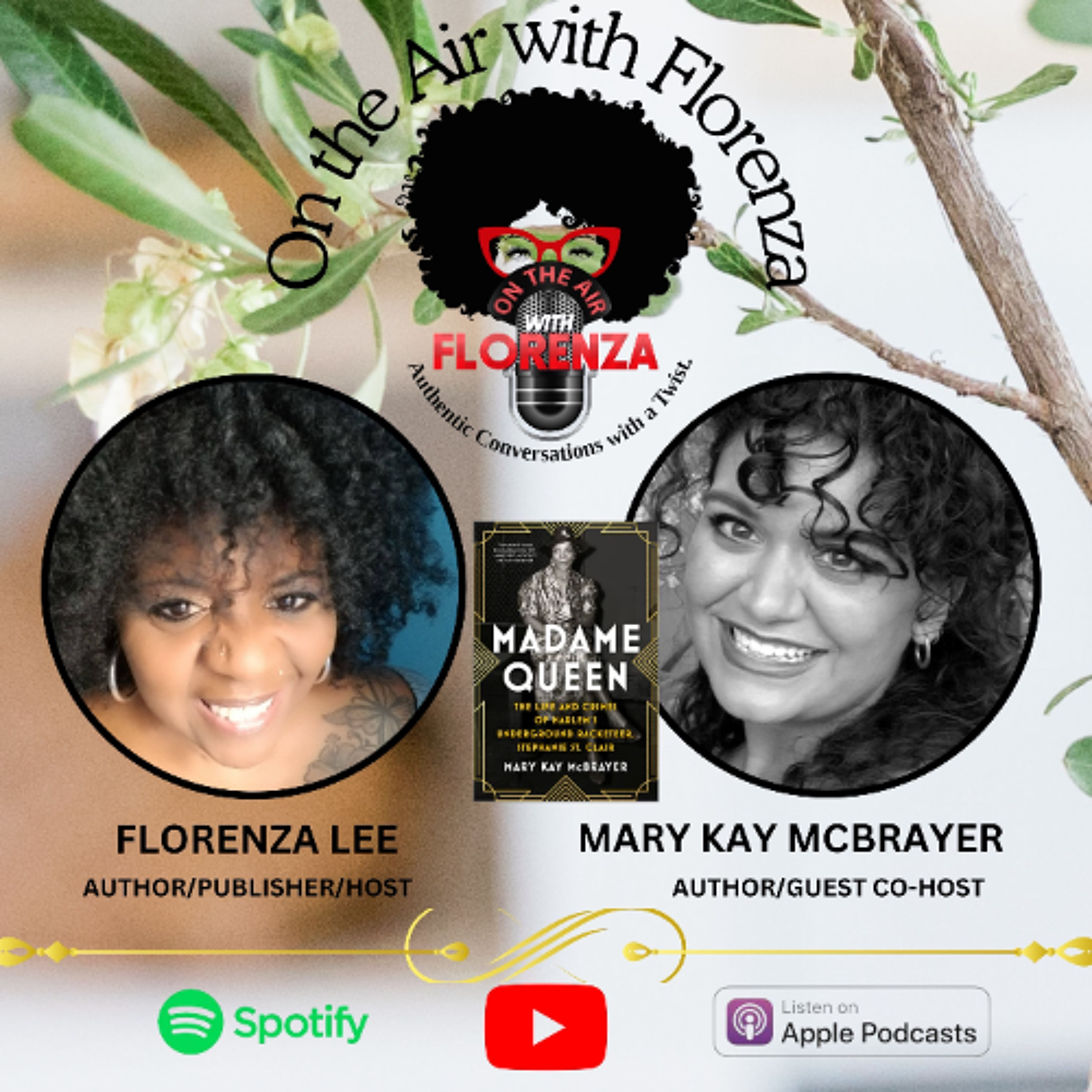 cover of episode Mary Kay McBrayer Co-hosts On the Air with Florenza