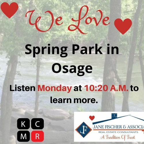 Spring Park In Osage, October 19 - 25, 2020