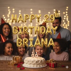 Happy Birthday Briana
