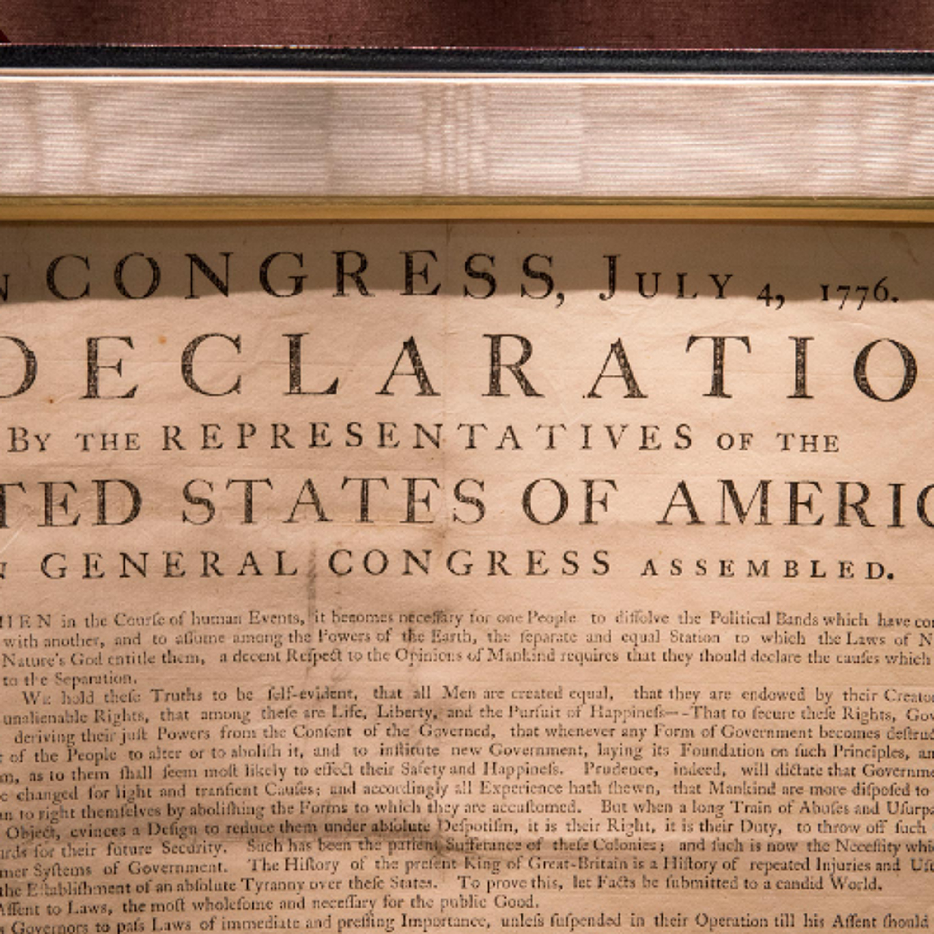 A Reading of the Declaration of Independence for 250th Anniversary episode artwork