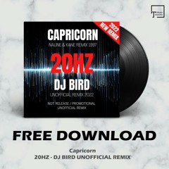 FREE DOWNLOAD: Capricorn - 20HZ (Dj Bird Unofficial Remix)