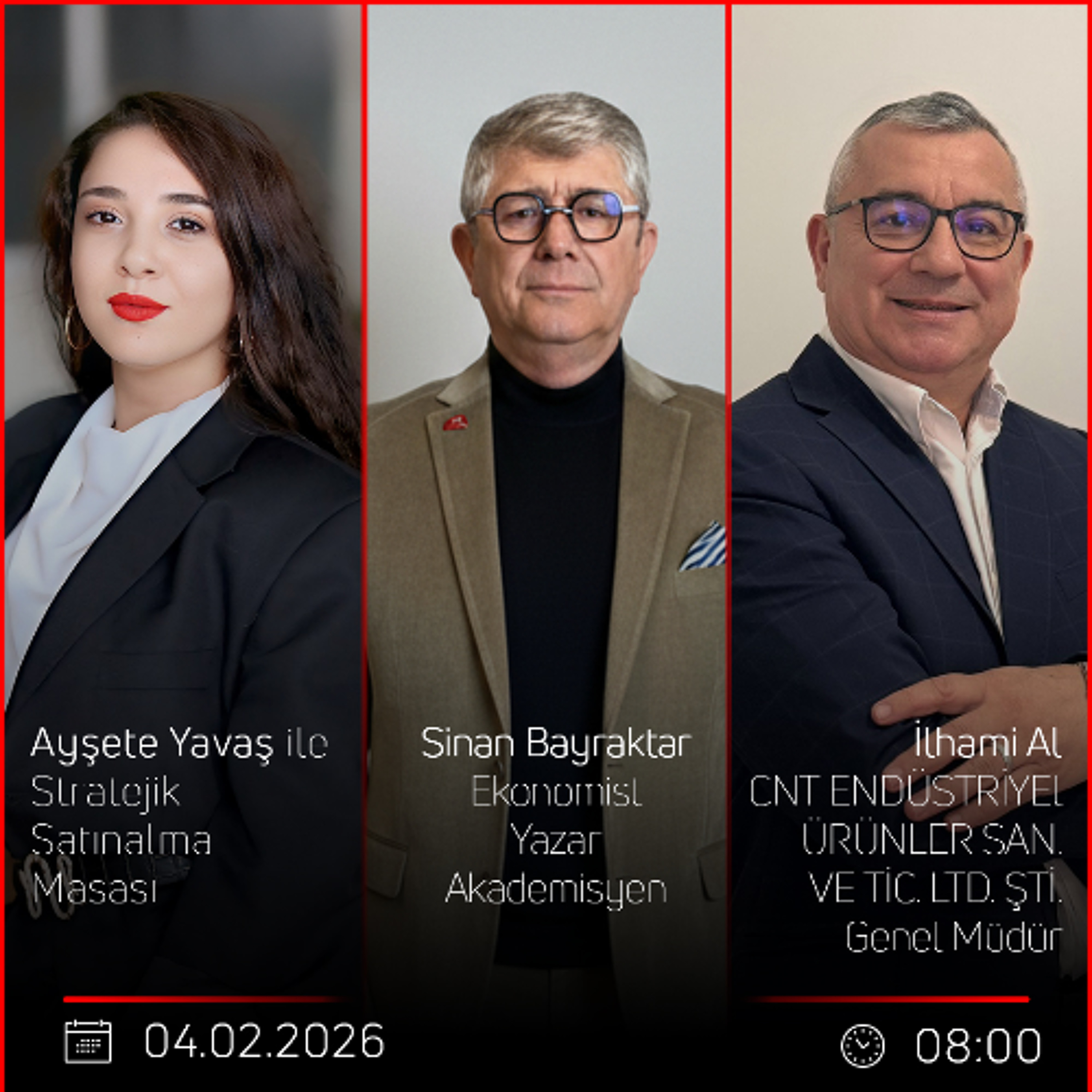 Sinan Bayraktar & İlhami Al – Stratejik Satın Alma Masası episode artwork