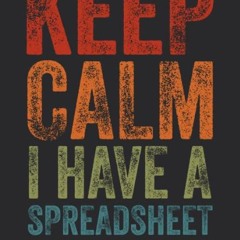 pdf keep calm i have a spreadsheet for that: 6 x 9 blank lined coworker ga