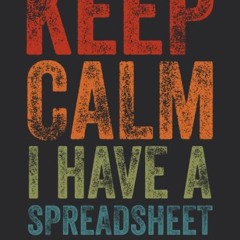 pdf keep calm i have a spreadsheet for that: 6 x 9 blank lined coworker ga