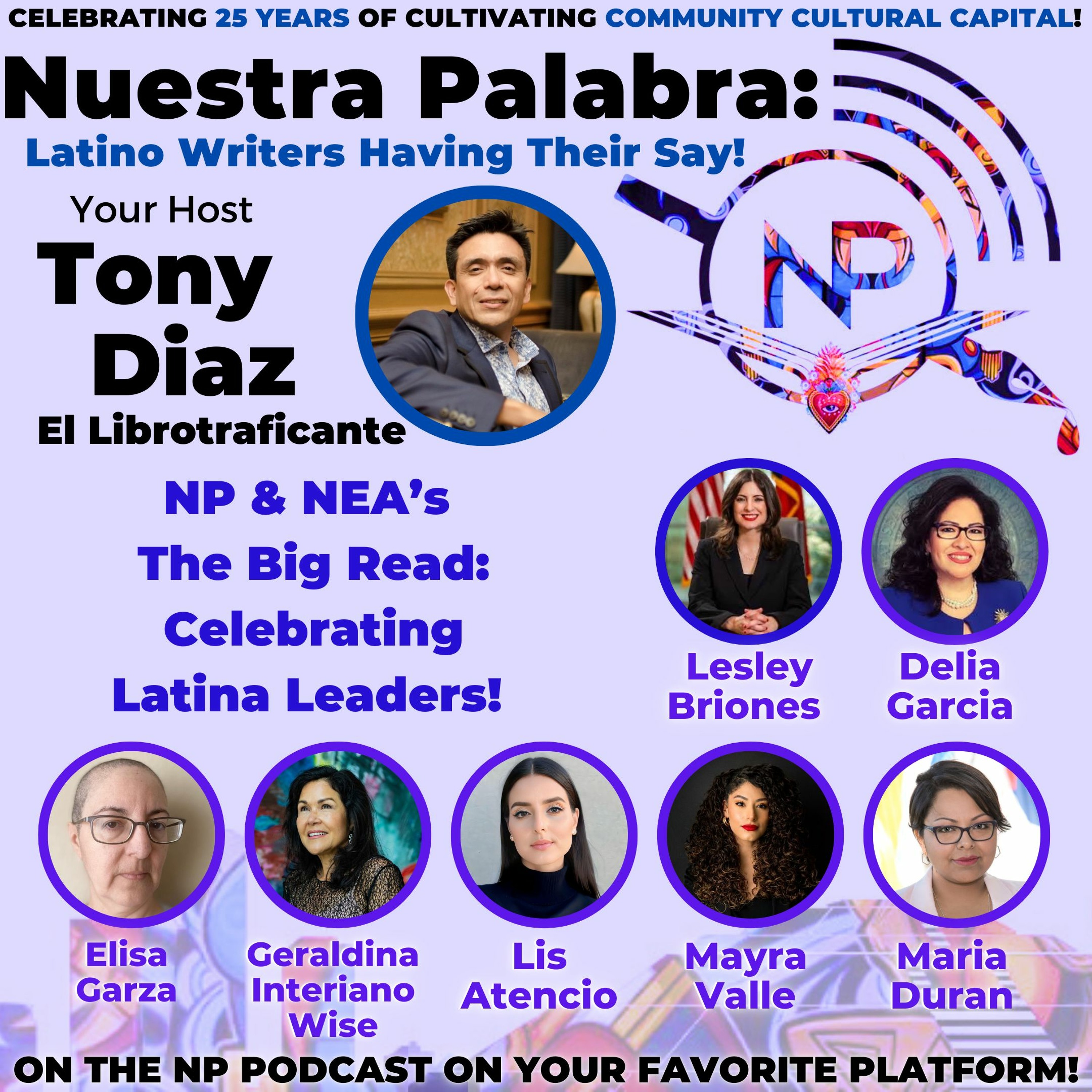 Nuestra Palabra: Latino Writers Have Their Say w/ Tony Diaz