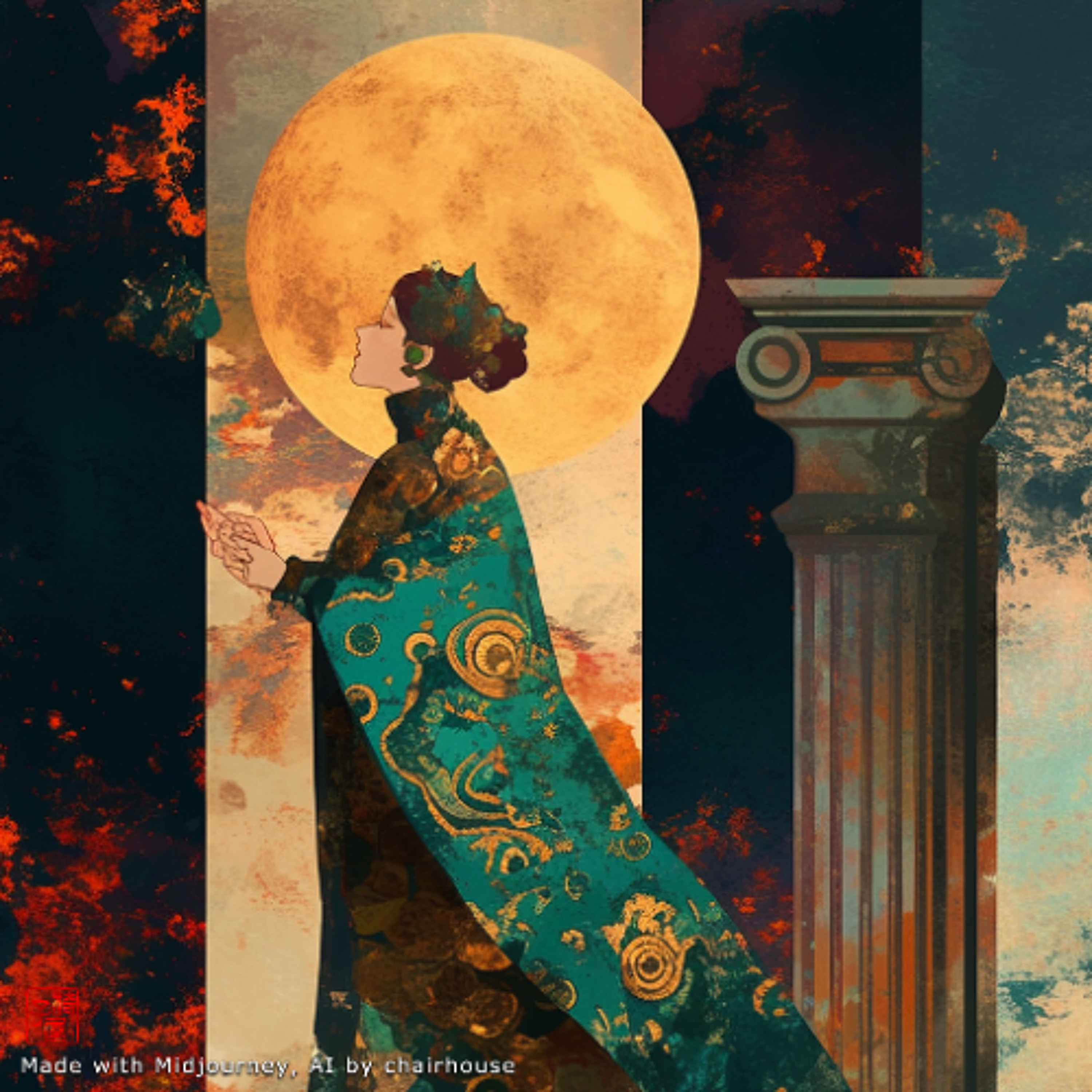 like April hoar-frost spread - #4068 (89R68 percent 468 left) by chair house 250202