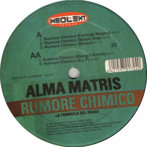 Alma Matris - Rumore Chimico (Formula Magica) (Remix)