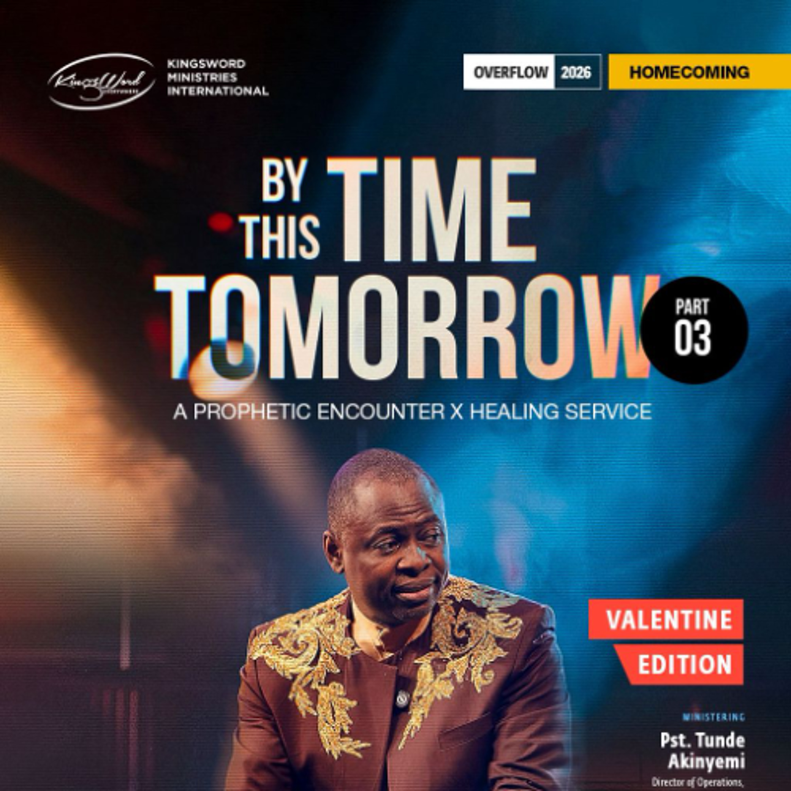 CENTRAL MDWK @CAMP DAVID - BY THIS TIME TOMORROW - A PROPHETIC ENCOUNTER SERVICE - 11TH FEB., 2026