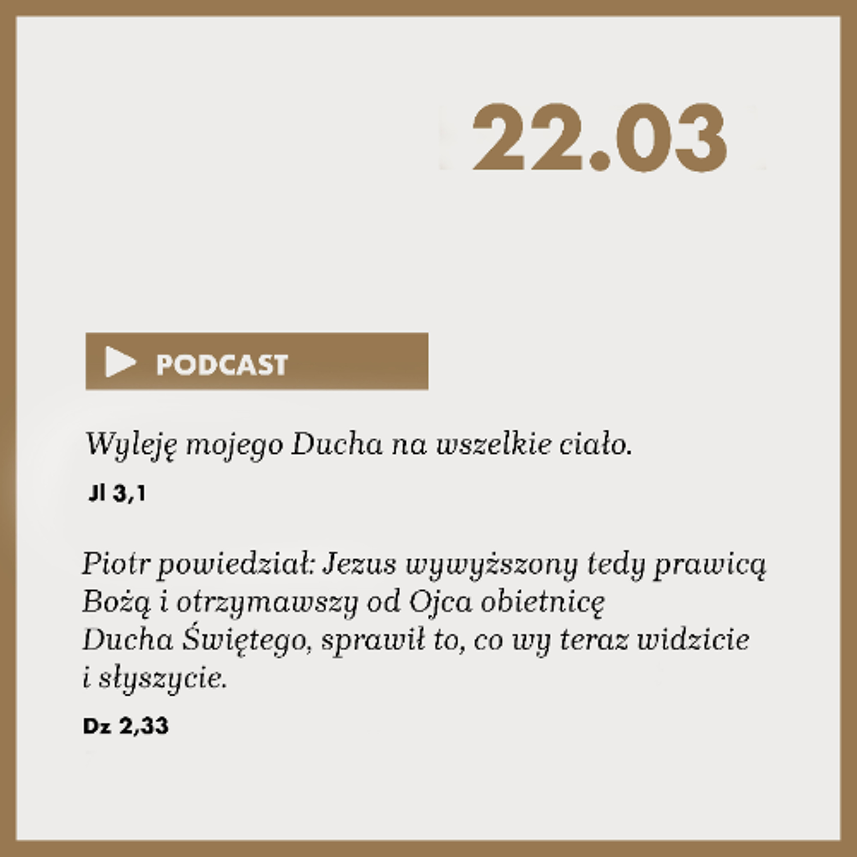Poranek ze Słowem na 22 marca 2025 episode artwork