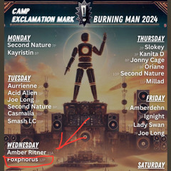 Camp Exclamation Mark @ Burning Man 2024 (House, Breaks, & Bass) - Guest Mix #15 by Foxphorus