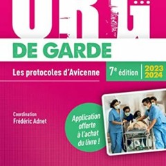 Lire URG' de Garde 2023-2024: Les protocoles d'Avicenne (7e édition) au format Kindle q7L0E