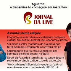 Jornal da Live – edição 90 – 14 de outubro de 2021