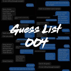 GUESS LIST 004