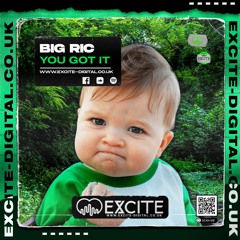 Big Ric You Got It Radio Edit out on On Excite Now