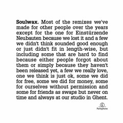 Soulwax - Most Of The Remixes... [Disc 2] (Continuous Mix)